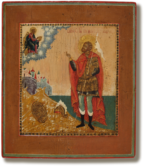 Святой воин великомученик Феодор Стратилат