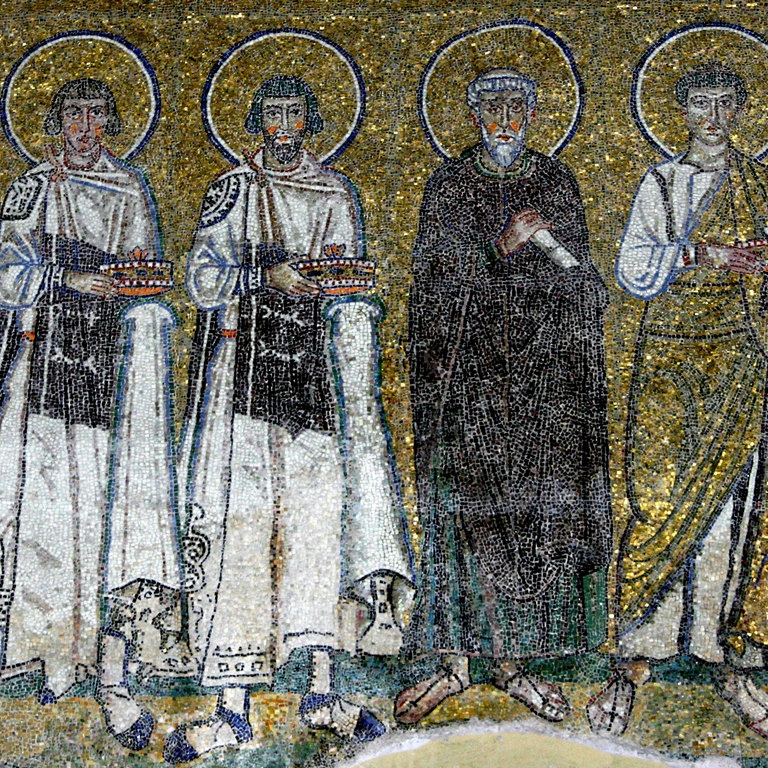 Онлайн-лекция  «Образы святых в римских мозаиках VII века»